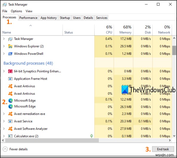 Microsoft Edge는 Windows 11/10에서 연 직후 자동으로 닫힙니다. 