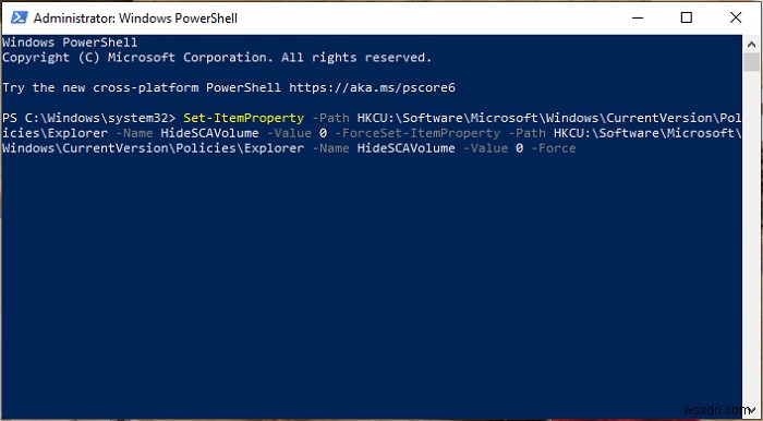 Windows PowerShell을 사용하여 레지스트리 값을 수정하는 방법 