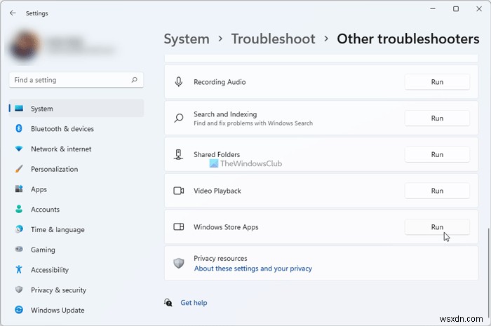 Microsoft Store가 열리지 않거나 Windows 11/10에서 연 직후 닫힙니다. 