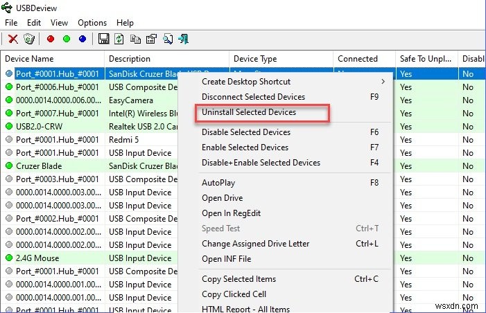 PC에서 임의의 USB 연결 또는 연결 해제 소리 중지 