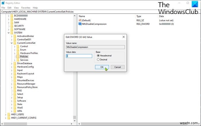 Windows “/10에서 NTFS 파일 압축을 활성화 또는 비활성화하는 방법 