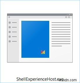 Windows 11/10의 ShellExperienceHost.exe 또는 Windows 셸 체험 호스트 