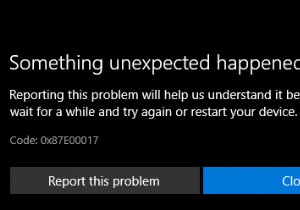 Windows 11/10에서 Xbox 또는 Microsoft Store 오류 0x87e00017 수정 