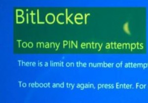 Windows 11/10에서  PIN 입력 시도 횟수 초과  BitLocker 오류 해결 방법
