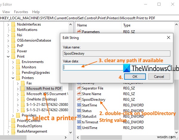 Windows 11/10에서 인쇄 스풀러 복구를 수행하는 방법 
