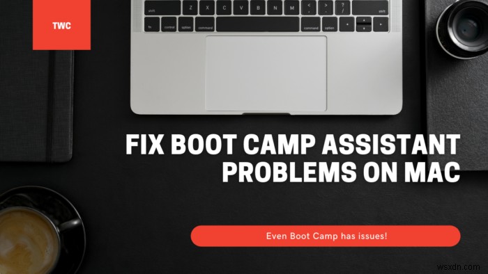 Mac에서 Boot Camp 지원 문제 해결하기 