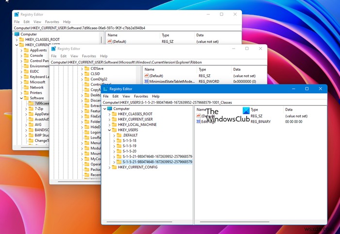 Windows 11/10에서 레지스트리의 여러 인스턴스를 여는 방법 