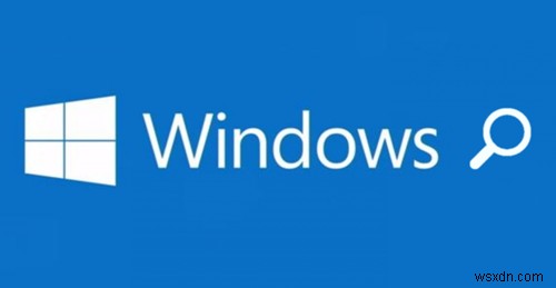 Windows 검색 인덱싱은 재부팅 후 처음부터 계속 다시 시작됩니다. 