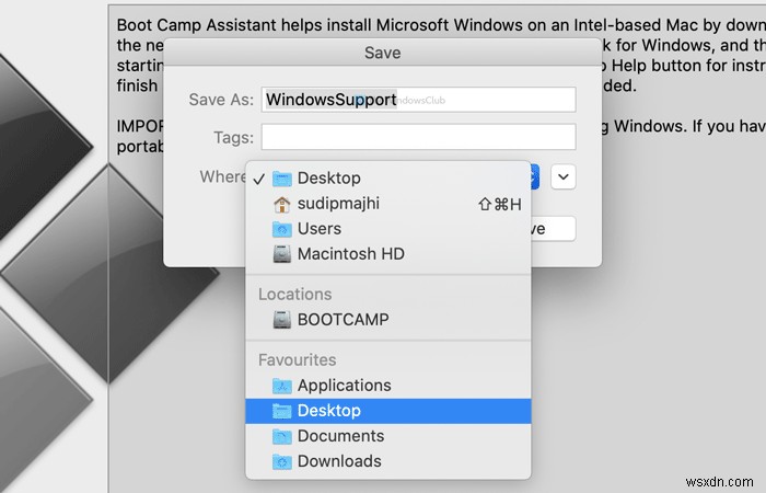 Boot Camp를 사용하여 Windows 10에서 FaceTime 카메라가 작동하지 않는 문제 수정 
