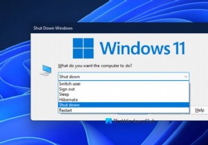 Windows 11/10 종료 및 잠금 키보드 단축키 완벽 정리