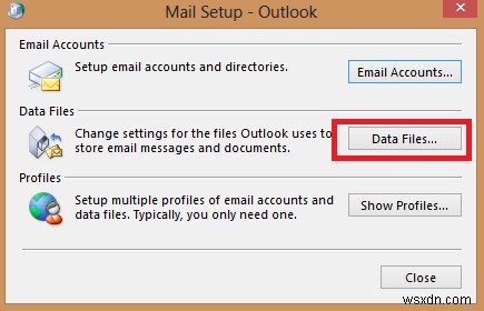 Outlook.pst 파일에 지정된 경로가 잘못되었습니다. 