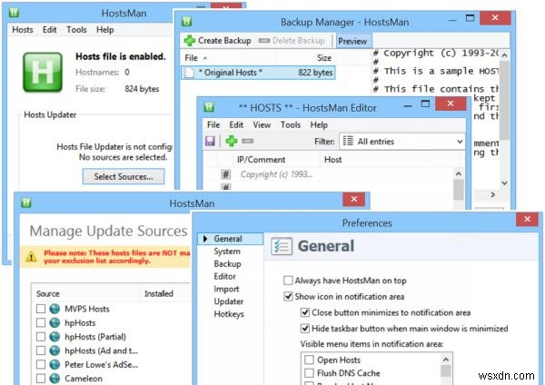 Windows 11/10에서 호스트 파일을 잠그고, 관리하고, 편집하는 방법 