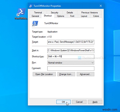 Windows 10에서 키보드 단축키를 사용하여 모니터를 끄는 방법 