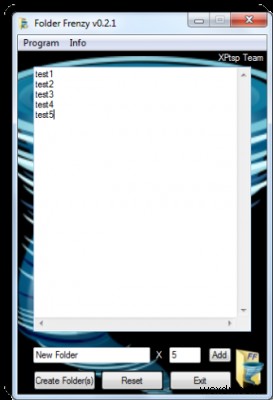 Windows 11/10에서 이름이 다른 여러 폴더를 한 번에 만드는 방법 
