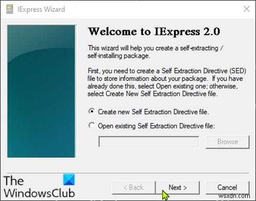 Windows 10에서 IExpress를 사용하여 PowerShell 스크립트(PS1) 파일을 EXE로 변환하는 방법 