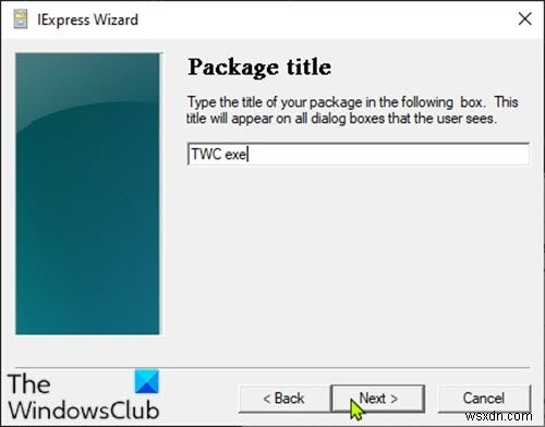 Windows 10에서 IExpress를 사용하여 PowerShell 스크립트(PS1) 파일을 EXE로 변환하는 방법 