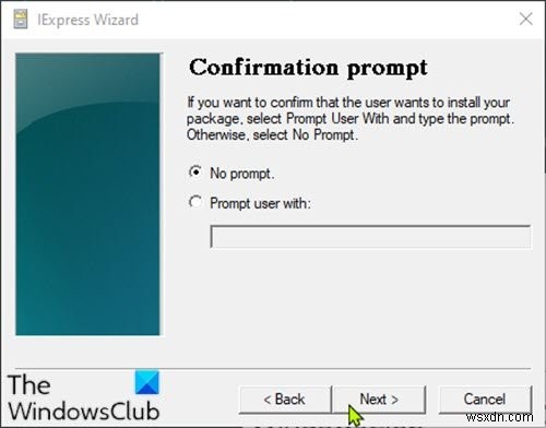 Windows 10에서 IExpress를 사용하여 PowerShell 스크립트(PS1) 파일을 EXE로 변환하는 방법 