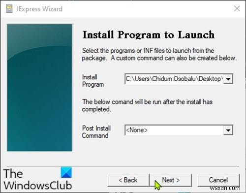 Windows 10에서 IExpress를 사용하여 PowerShell 스크립트(PS1) 파일을 EXE로 변환하는 방법 