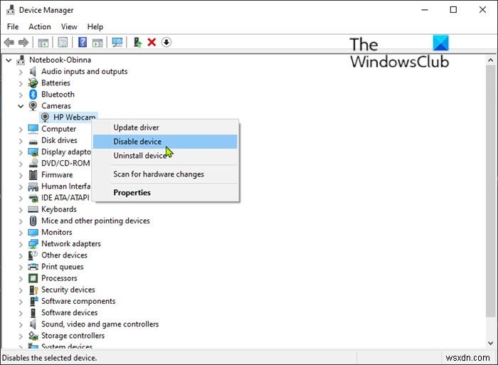 Windows 11/10에서 기본 웹캠을 변경하는 방법 