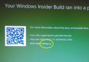 Windows 11/10에서 volsnap.sys 실패 BSOD 오류 수정 