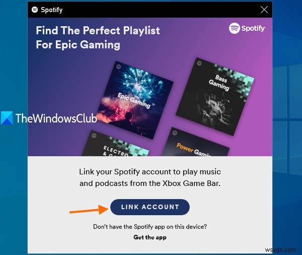 Windows zpc의 Xbox Game Bar를 통해 PC 게임에서 Spotify를 사용하는 방법 