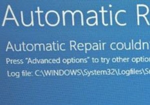 자동 시동 복구는 Windows 11/10에서 PC를 복구할 수 없습니다. 