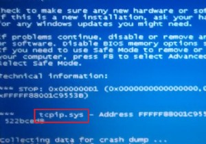 Windows 컴퓨터에서 Tcpip.sys 블루 스크린 오류를 수정하는 방법 