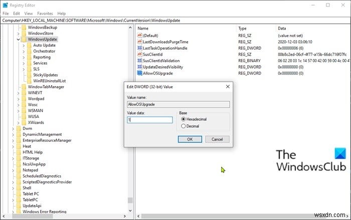 0x80070004 – 0x3000D 수정, MIGRATE_DATA 작업 중 오류로 인해 설치에 실패했습니다. 