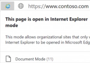 새 Microsoft Edge에서 Internet Explorer 모드를 활성화하는 방법 