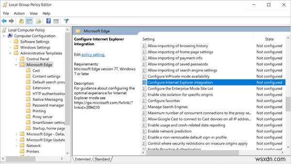 새 Microsoft Edge에서 Internet Explorer 모드를 활성화하는 방법 