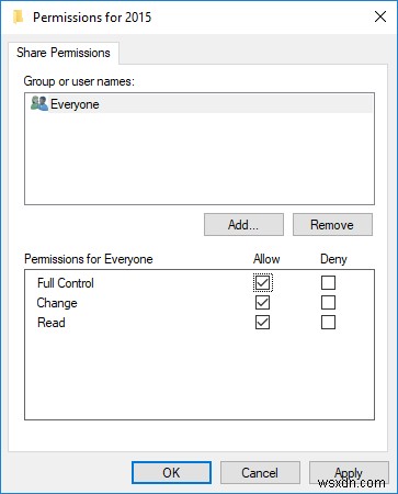 Windows 11/10에서 폴더를 공유할 수 없음 오류 수정 