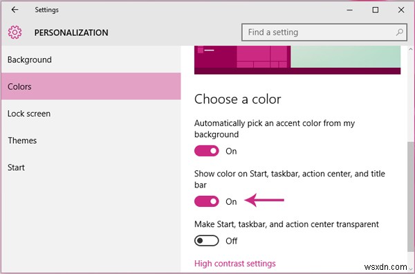 Windows 11/10에서 비활성 창에 대해 컬러 제목 표시줄 활성화 