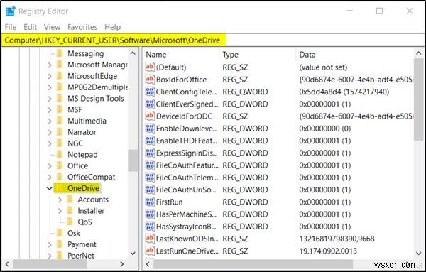 Windows 11/10의 설정에서 OneDrive 백업 탭이 누락됨 