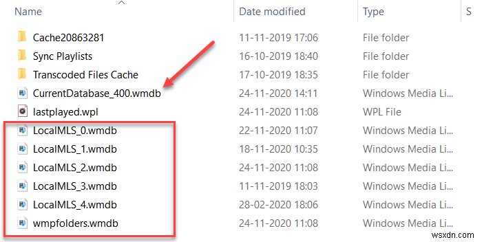 Windows Media 라이브러리 WMDB 파일 지우기, 재설정 또는 삭제 방법 