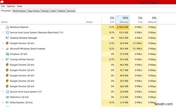 Windows 11/10에서 메모리 누수를 찾아 수정하는 방법 