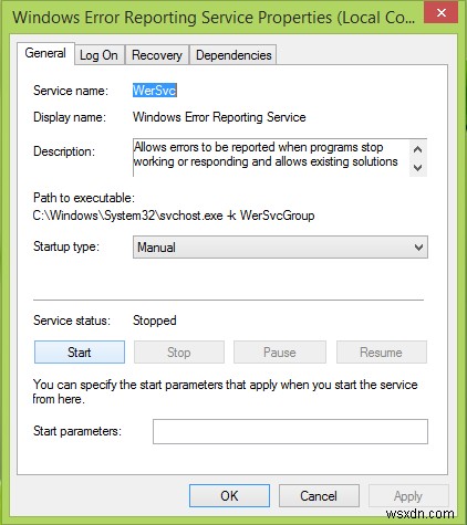 Windows 오류 보고 서비스에 업로드할 때 문제 수정 