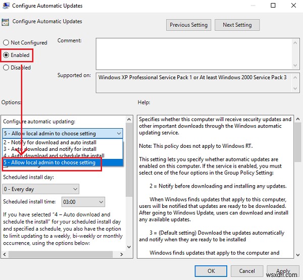 업데이트가 제어되기 때문에 Windows Update는 현재 업데이트를 확인할 수 없습니다. 