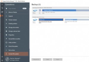 Paragon Partition Manager 무료 버전:Windows 10용 디스크 크기 조정 및 파티셔닝 소프트웨어 
