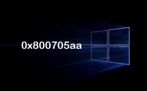 Windows 11/10에서 오류 0x800705AA를 수정하는 방법 