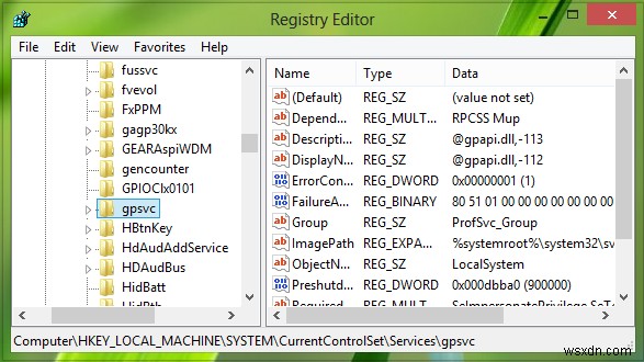 그룹 정책 클라이언트 서비스가 Windows 11/10에서 로그온에 실패했습니다. 