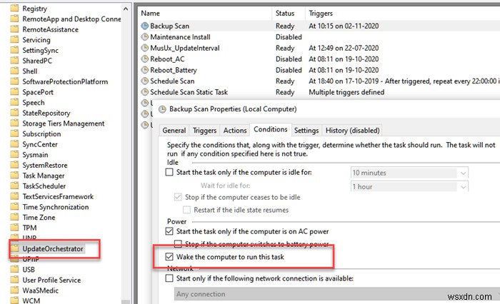 Windows 10에서 예약된 Update Orchestrator 검사를 비활성화하는 방법 