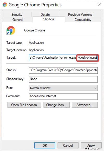 Chrome 브라우저에서 시스템 인쇄 대화 상자를 활성화 또는 비활성화하는 방법 