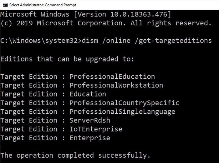 Windows 10 업데이트 또는 활성화 오류 0x800f0805 수정 
