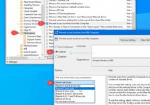 Windows 11/10에서 사용자가 드라이브에 접근하지 못하도록 차단하는 방법