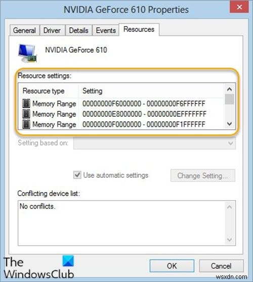 Windows 10에서 이 장치가 사용하는 모든 리소스(코드 16) 오류를 식별할 수 없습니다. 