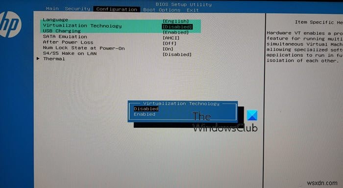 Windows 11/10에서 하드웨어 가상화를 활성화 또는 비활성화하는 방법 
