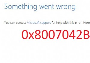 Windows 업데이트 오류 0x8007042B 수정 