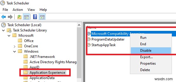 Windows 11/10에서 높은 디스크 및 CPU 사용량을 표시하는 경우 Microsoft Compatibility Telemetry(CompatTelRunner.exe) 비활성화 