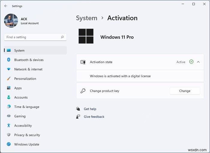 Windows 11/10의 디지털 자격 및 제품 키 활성화 방법 