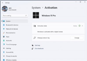 Windows 11/10의 디지털 자격 및 제품 키 활성화 방법 
